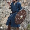 Richard Short Sleeve Tunic - Dark Blue - LARP Costumes