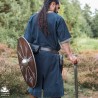 Richard Short Sleeve Tunic - Dark Blue - LARP Costumes