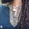 Richard Short Sleeve Tunic - Dark Blue - LARP Costumes