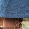 Richard Short Sleeve Tunic - Dark Blue - LARP Costumes