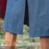Richard Short Sleeve Tunic - Dark Blue - LARP Costumes