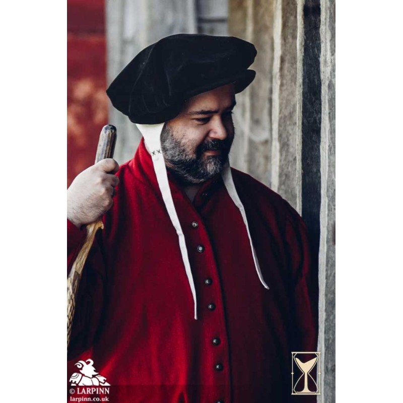 Francisco Beret - Black - LARP Costumes