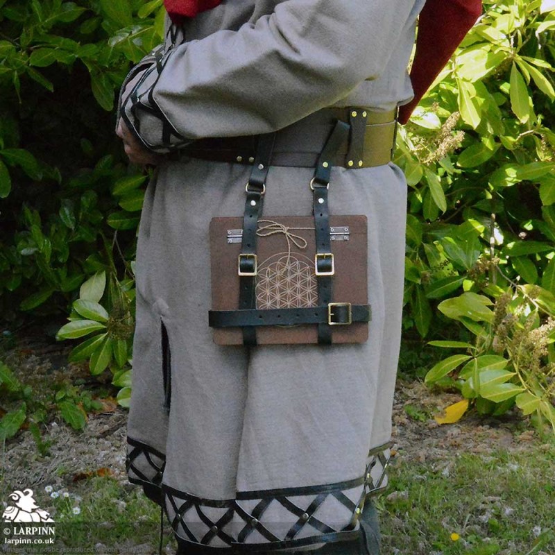 Rasvyn Book Harness - Black - LARP Costume