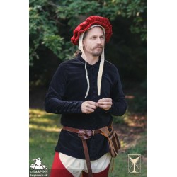 Bonifacio Cotehardie - Black - LARP Costumes