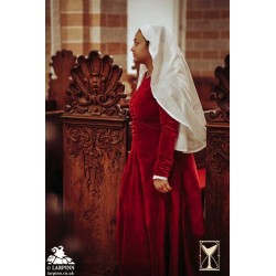 Colette Cotehardie - Overdress - Red - LARP Costumes