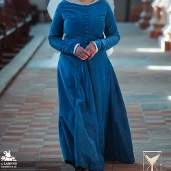 Colette Cotehardie - Overdress - Blue - LARP Costume
