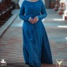 Colette Cotehardie - Overdress - Blue - LARP Costume