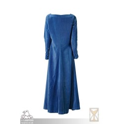 Colette Cotehardie - Overdress - Blue - LARP Costume