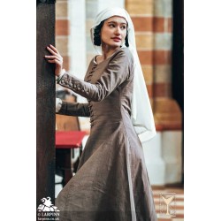 Marian Cotehardie - Overdress - Brown - LARP Costumes