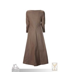 Marian Cotehardie - Overdress - Brown - LARP Costumes