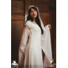 Bliaut Noble Dress - White - LARP Costume