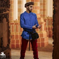 Rodrigo Cotehardie - Blue - LARP Costumes