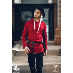 Rodrigo Cotehardie - Red - LARP Costumes