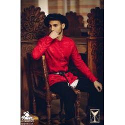Rodrigo Cotehardie - Red - LARP Costumes