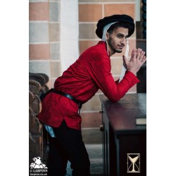 Rodrigo Cotehardie - Red - LARP Costumes