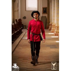 Rodrigo Cotehardie - Red - LARP Costumes