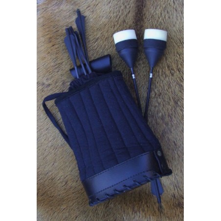 Arnulf Bolt Quiver - Brown Canvas