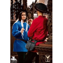 Edward Flat Hat - Black - LARP Costumes