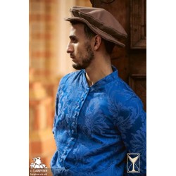 Edward Flat Hat - Brown - LARP Costumes