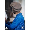 Edward Flat Hat - Brown - LARP Costumes