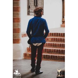 Edward Flat Hat - Brown - LARP Costumes