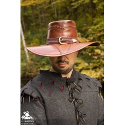 Witch Hunter Hat - Brown Leather