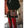 Kidney Bag - Flower Pattern - LARP Pouch - Costume