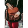 Kidney Bag - Flower Pattern - LARP Pouch - Costume