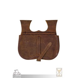 Kidney Bag - Flower Pattern - LARP Pouch - Costume