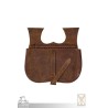 Kidney Bag - Flower Pattern - LARP Pouch - Costume