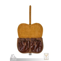 Kidney Bag - Flower Pattern - LARP Pouch - Costume