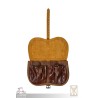 Kidney Bag - Flower Pattern - LARP Pouch - Costume