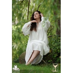 Violet Smock - Underdress - LARP Costume