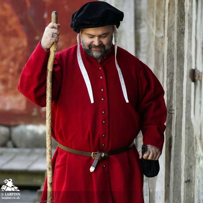 Lorenzo Surcoat - Red - LARP Costume