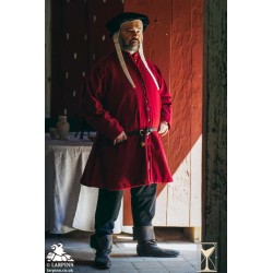 Lorenzo Surcoat - Red - LARP Costume
