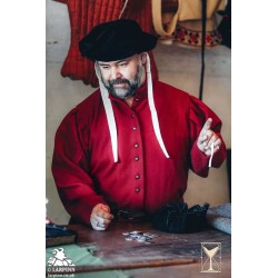 Lorenzo Surcoat - Red - LARP Costume