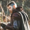 Ranger Leather LARP Shoulders - Suede - Brown - LARP Armour