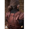 Ranger Leather LARP Shoulders - Suede - Brown - LARP Armour