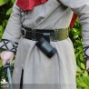 Barca Velvet-Lined Scabbard - Black - LARP Weapon Loop