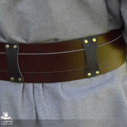 Hero Belt - Narrow - Brown - LARP Costumes