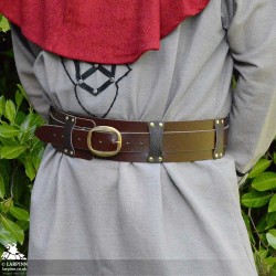 Hero Belt - Narrow - Brown - LARP Costumes