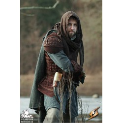 Ranger Leather LARP Tassets - Suede - Brown - LARP Armour