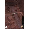 Ranger Leather LARP Tassets - Suede - Brown - LARP Armour