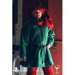 Lorenzo Surcoat - Green - LARP Costume