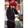 Lorenzo Surcoat - Black - LARP Costume