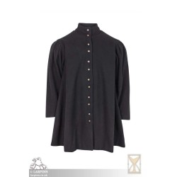 Lorenzo Surcoat - Black - LARP Costume