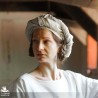 Rectangular Veil and Fillet - Linen Blend - LARP Costumes