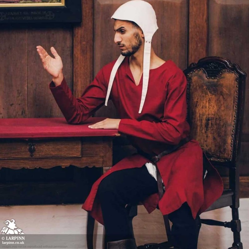 Medieval Riding Tunic - Red - LARP Costumes