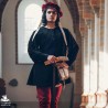 Velvet Surcoat - Black - LARP Coats