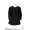 Velvet Surcoat - Black - LARP Coats